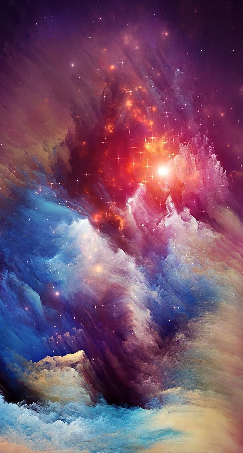 Neve Kearney sur la balance. Astronomie, Univers, Ciel Coloré Balance Fond d'écran de téléphone HD