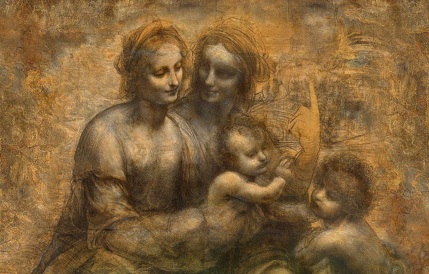 London, Leonardo Da Vinci, 1499 1500 National, Salvator Mundi HD wallpaper