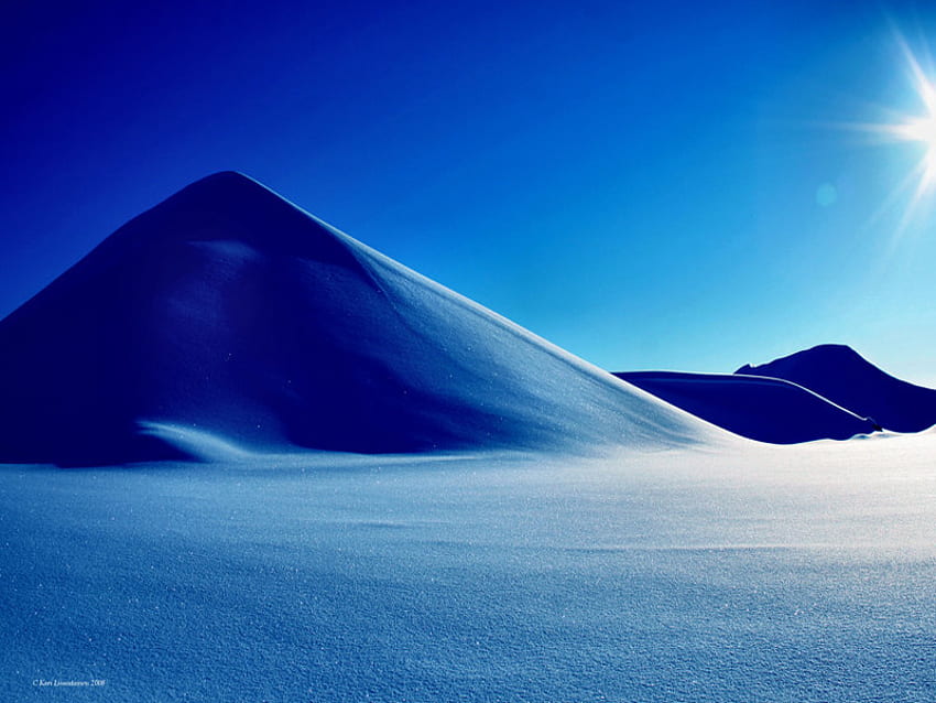 Desert Snow, winter, graphy, snow, cold, desert, cool, nature HD wallpaper