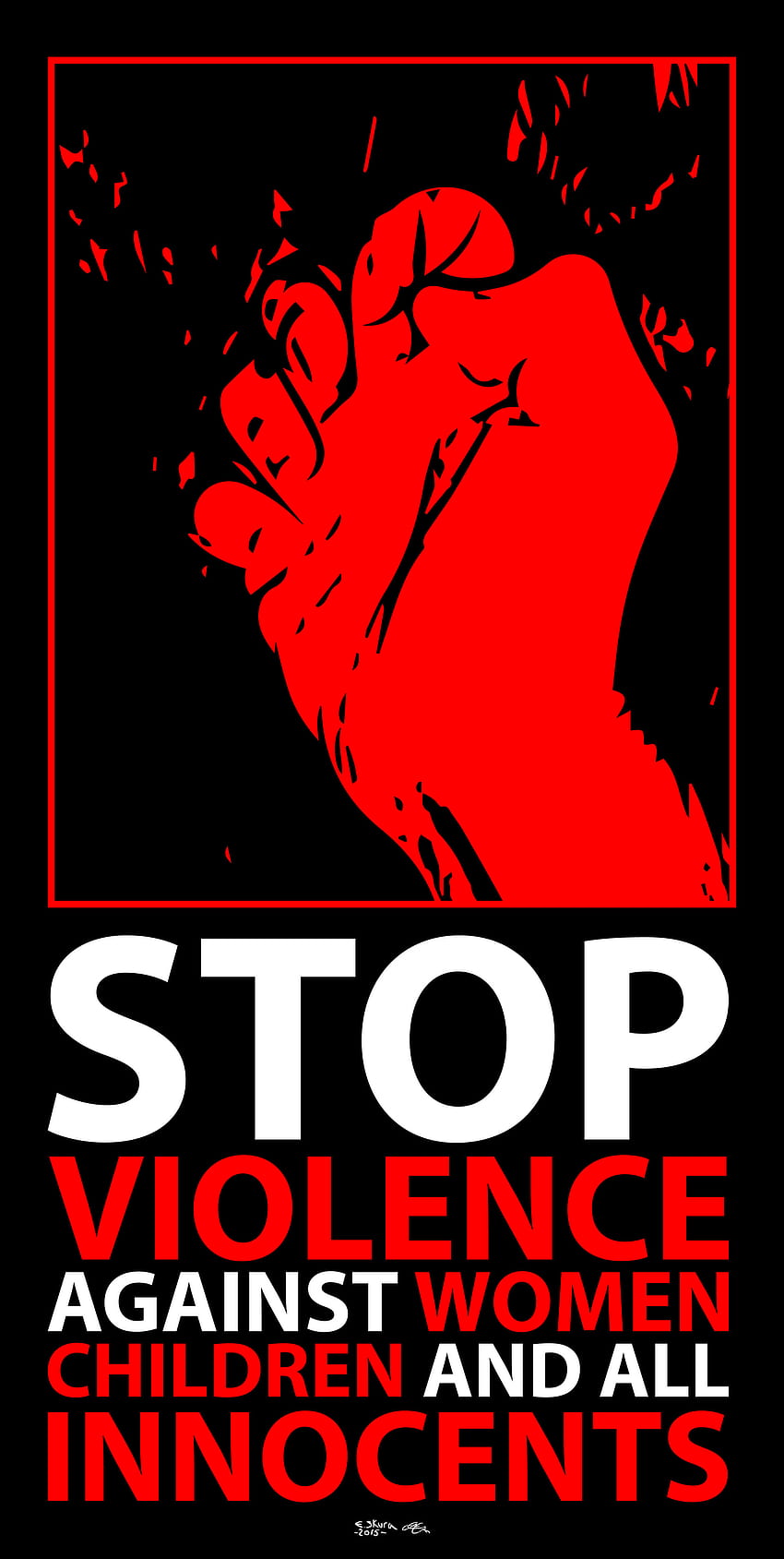 ArtStation - STOP VIOLENCE、オイガート・スクラ HD電話の壁紙