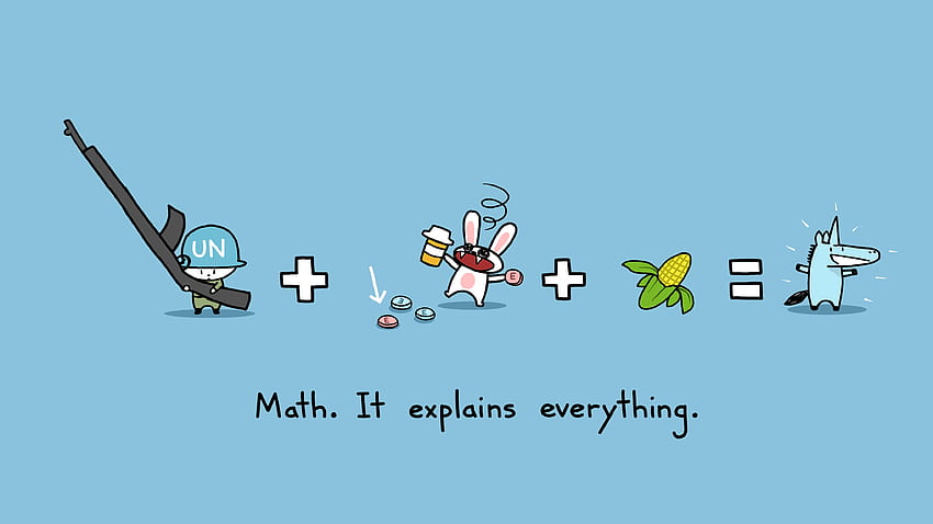 Funny Math HD wallpaper