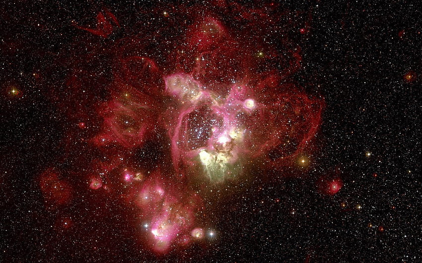 nebula, red, hubble, telescope 16:10 background, Hubble Space HD wallpaper