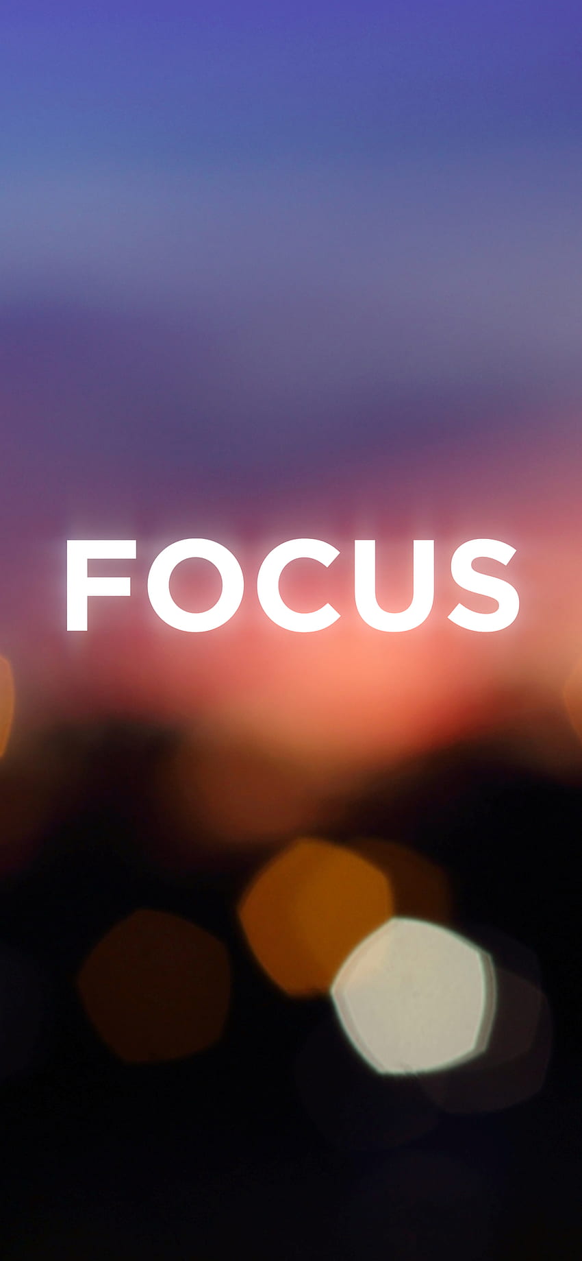 Focus - Motivational Quote Wallpaper Download | MobCup