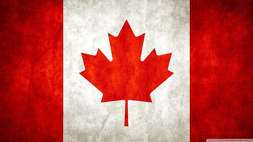Флаг на Канада ❤ за Ultra TV • Таблет, Канада Maple Leaf HD тапет