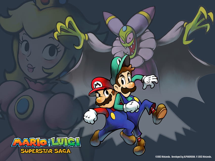 Mario & Luigi Superstar Saga, сага, суперзвезда, марио, игра, видео, луиджи, супер HD тапет