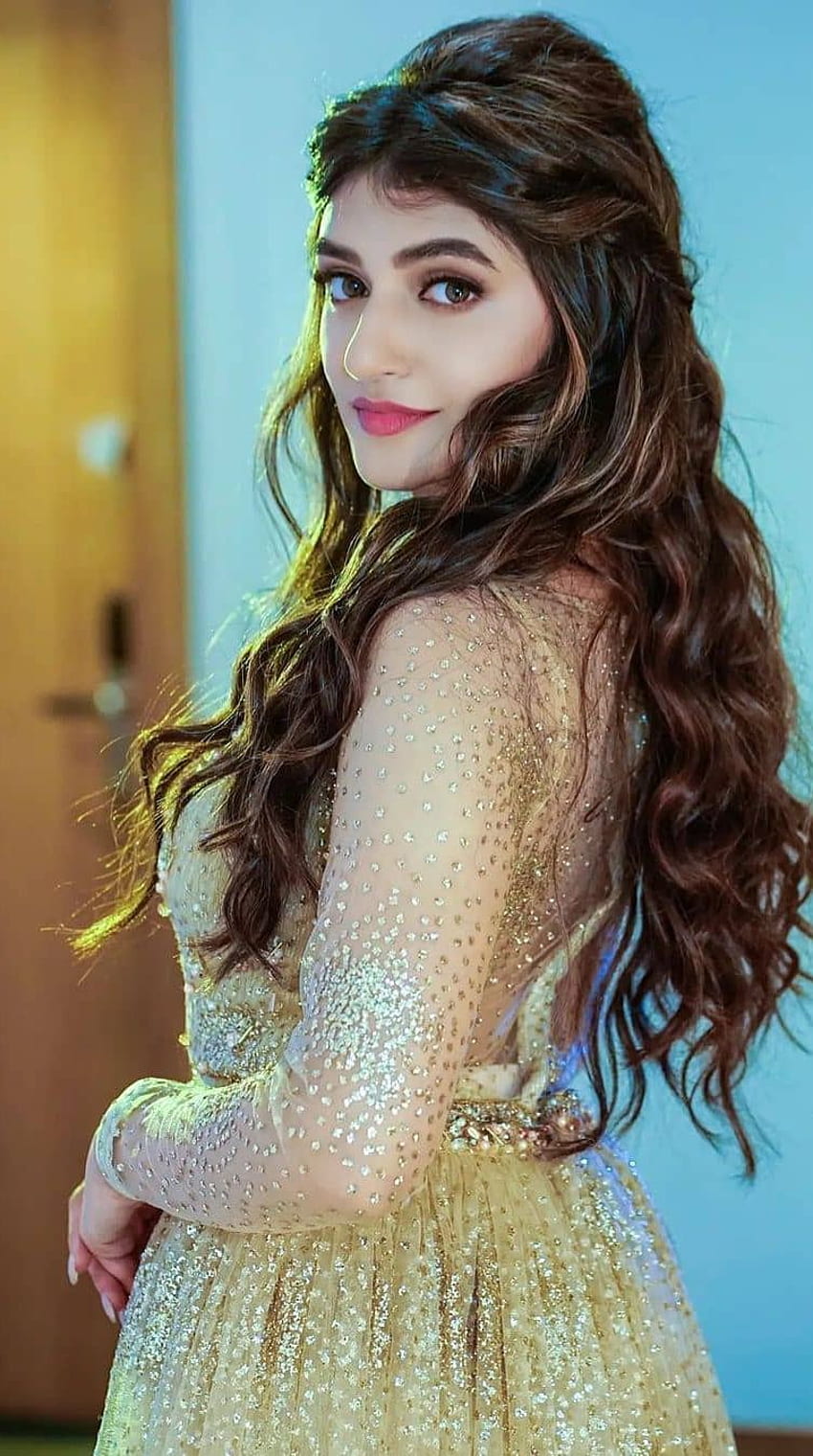 Sreeleela, atriz telugu, linda Papel de parede de celular HD