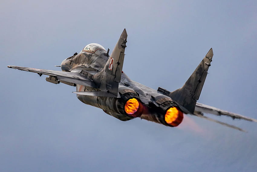 Samolot, samolot bojowy, Mikojan MiG 29, myśliwiec odrzutowy Tapeta HD