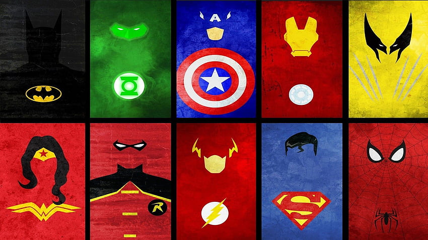The Flash Symbol, Robin Logo HD wallpaper