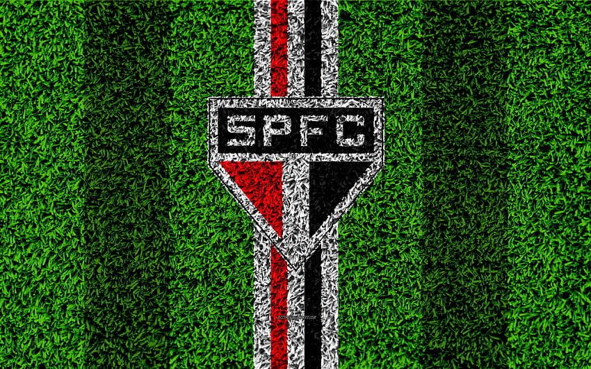 Sao Paulo FC, futbol sahası, logo, São Paulo FC HD duvar kağıdı
