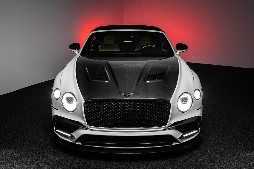 Fibre de carbone décapotable Bentley Continental GT, 2021 Fond d'écran HD