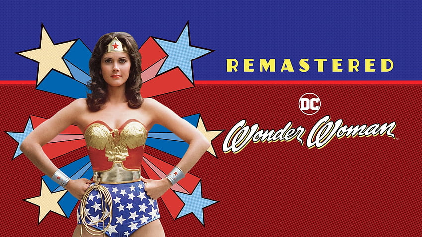 Lynda Carter como Wonder Woman, serie de televisión, y antecedentes, Wonder Woman original fondo de pantalla