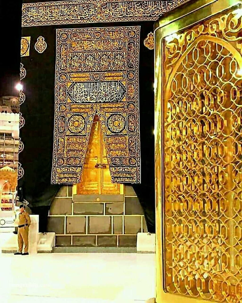 La Mecque, porte de la Kaaba Fond d'écran de téléphone HD