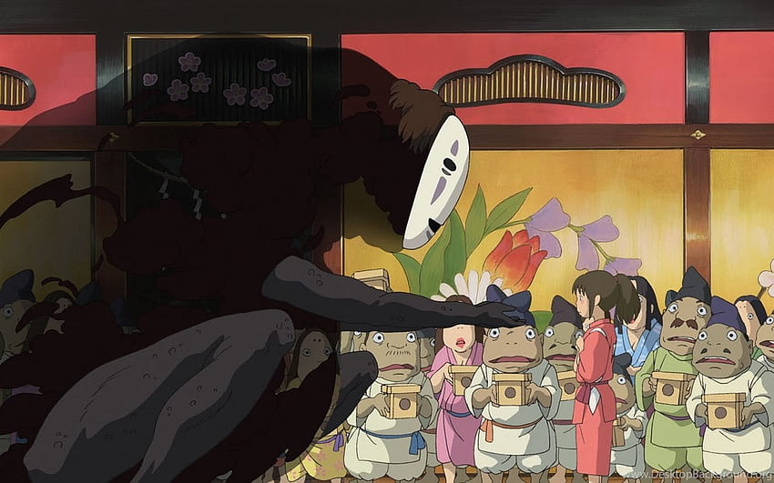 Spirited Away No Face Background, Ghibli No Face HD wallpaper