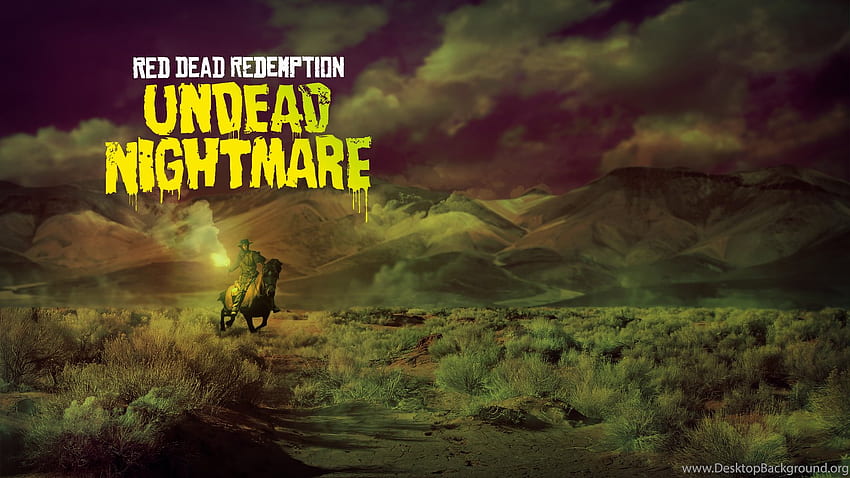 Red Dead Redemption Undead Nightmare โดยพื้นหลัง Couiche วอลล์เปเปอร์ HD