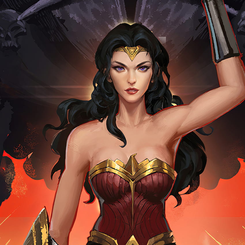 Wonder Woman Art HD Phone Wallpaper Pxfuel