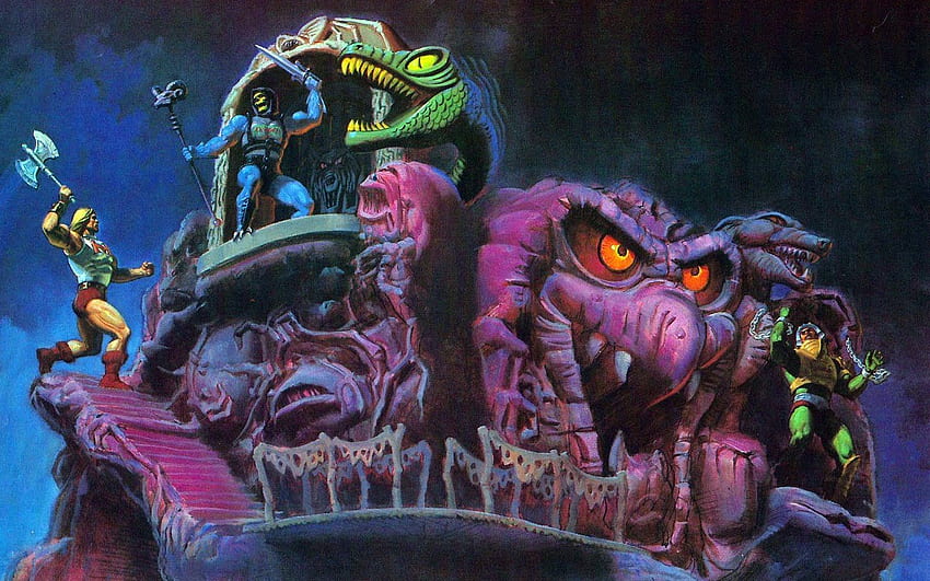Snake Mountain - W. George. Masters of the universe, Lost art, Box art HD wallpaper