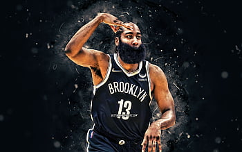James Edward Harden Philadelphia 76ers NBA Poster Wallpaper Canvas –