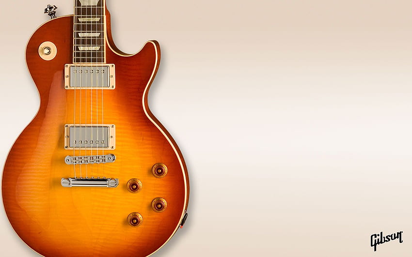Guitar Gallery - Gibson Les Paul Contexte Fond d'écran HD
