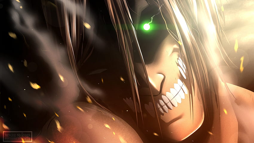 Attack Titan Eren Jaeger SnK, Attack On Titan Titan Eren HD wallpaper ...