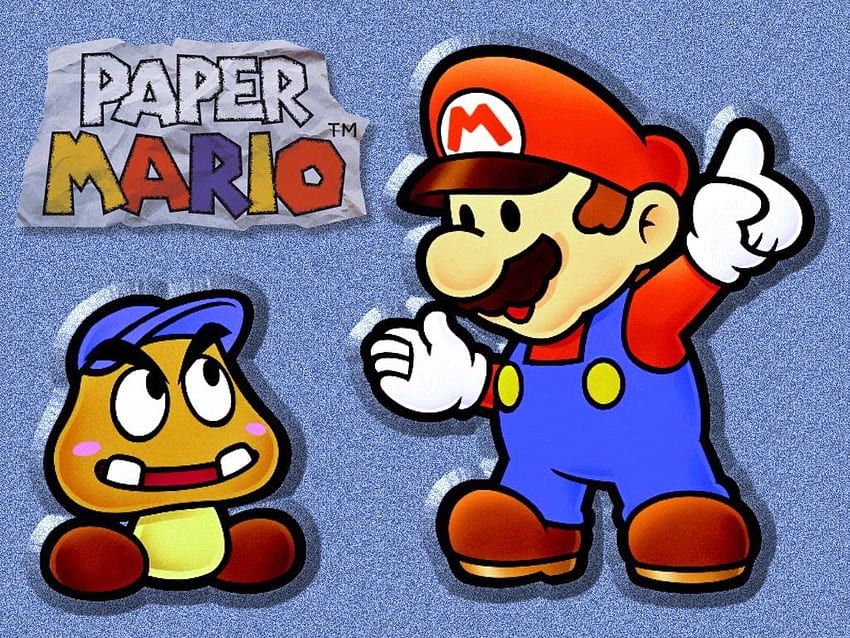 Paper Mario 64 Artwork,, Super Mario 64 HD wallpaper | Pxfuel