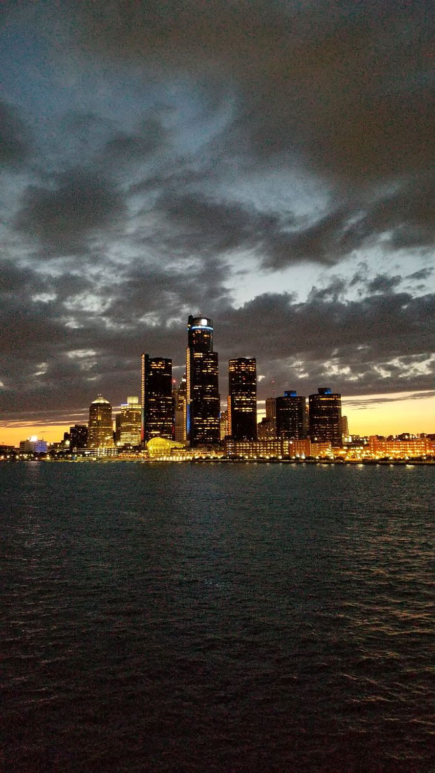 of the Day for September 7, 2019 - Downtown Detroit from the Detroit Princess. Detroit skyline, Downtown detroit HD phone wallpaper