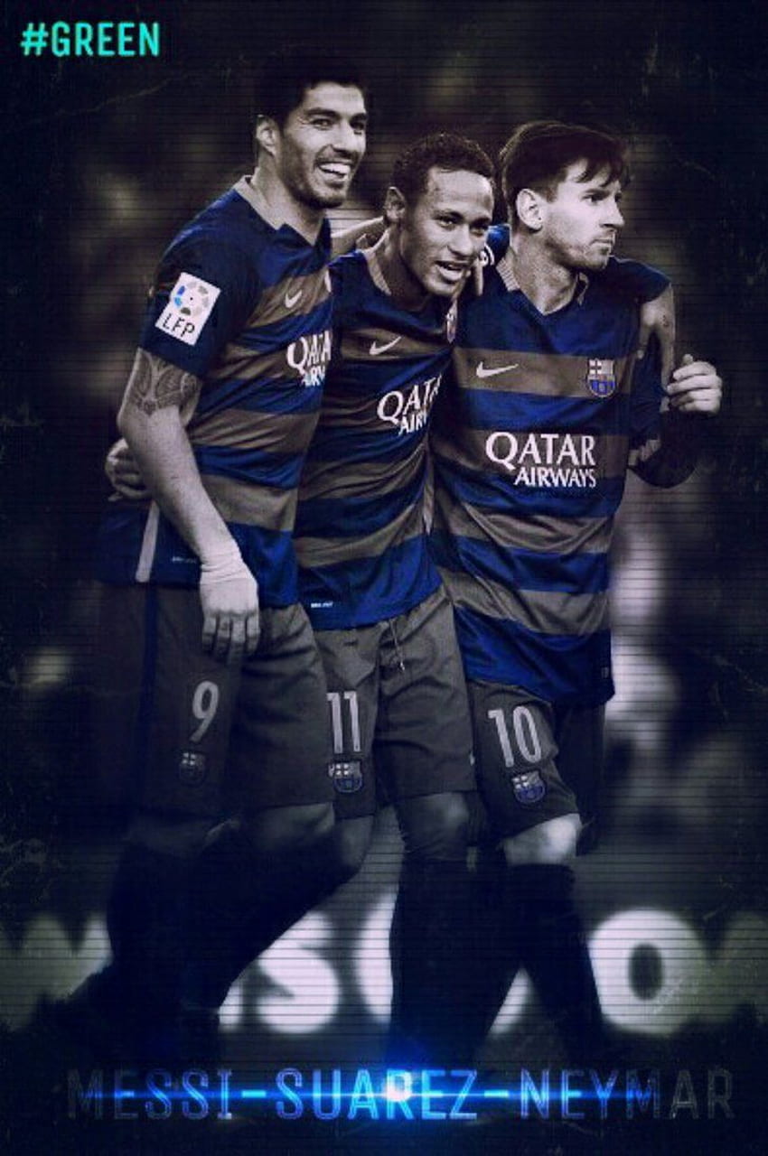 MSN Messi Neymar Suarez HD phone wallpaper