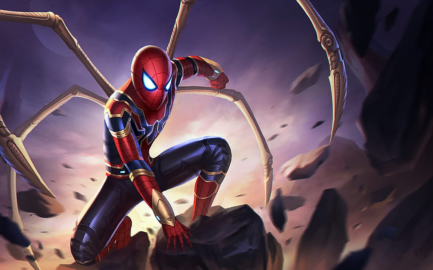 Iron Spider Wallpapers - Top Free Iron Spider Backgrounds - WallpaperAccess