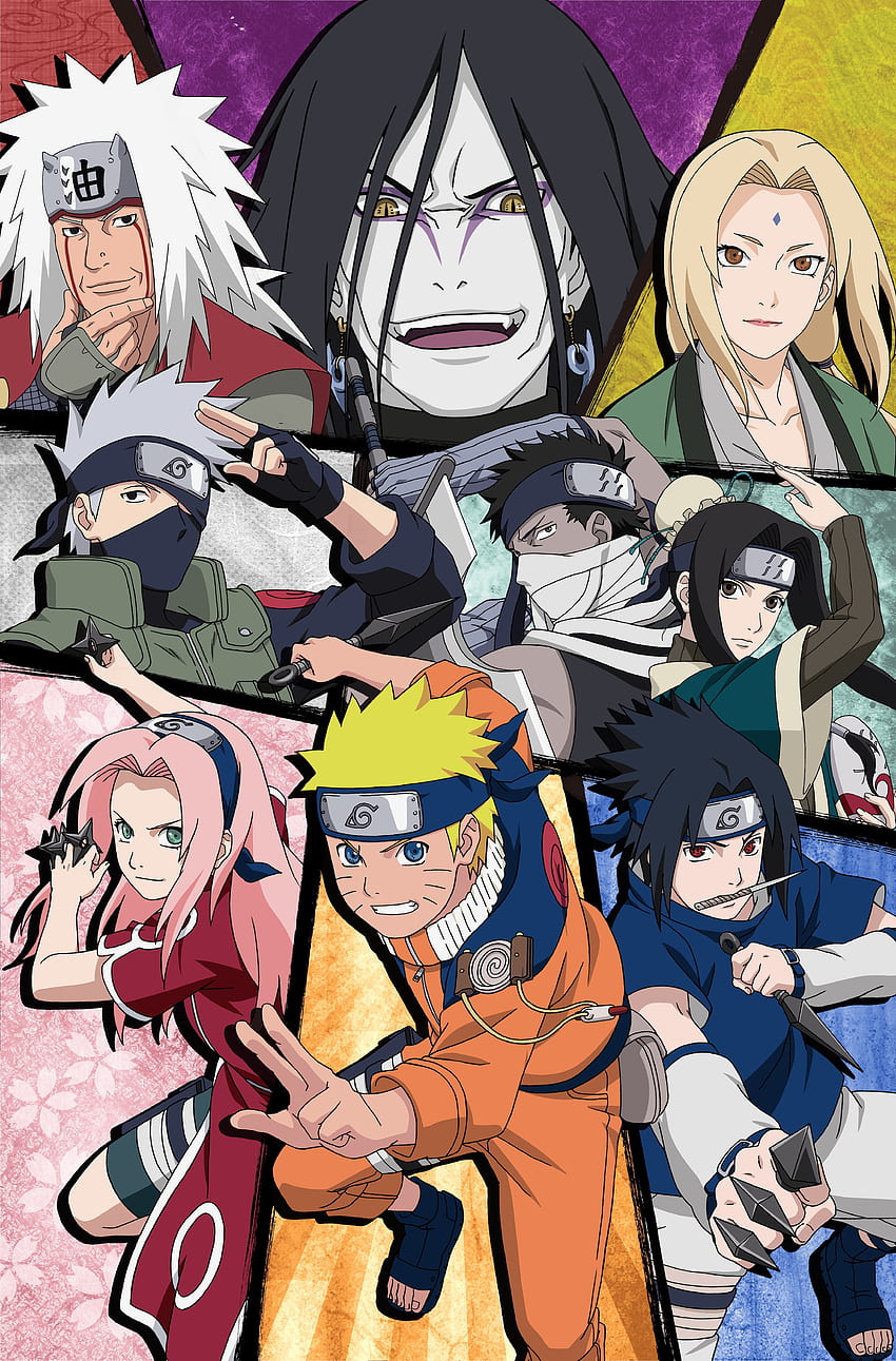 Naruto Shippuden: Ultimate Ninja Blazing Archives Hd Phone Wallpaper 