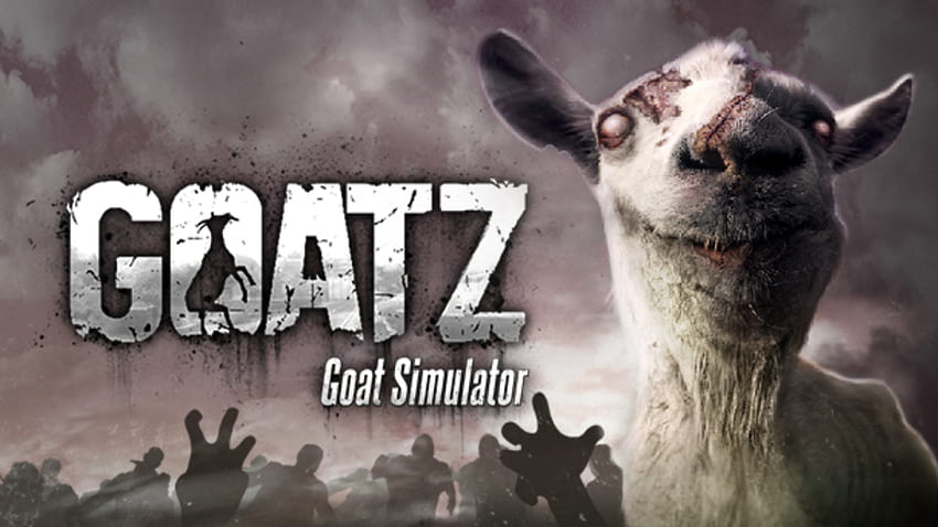 Goat simulator, Goats, Survival horror HD wallpaper