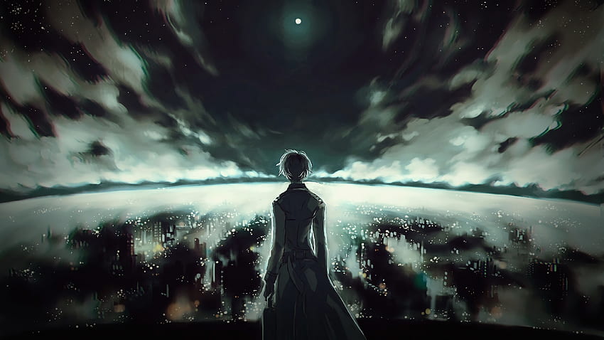 Ken Kaneki, Tokyo Ghoul, Anime, dunkel HD-Hintergrundbild