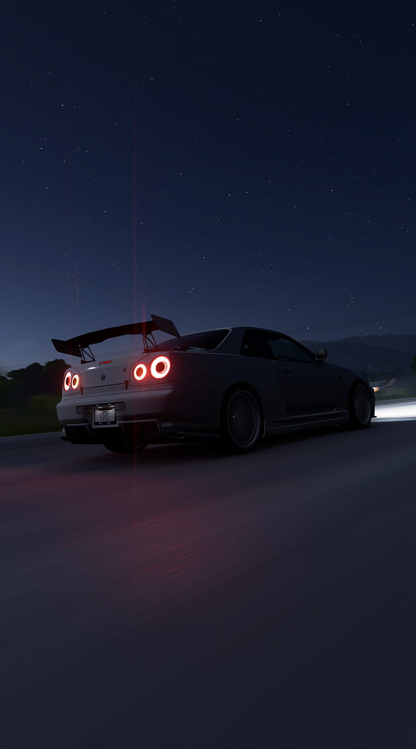 Forza Horizon 5, Autobeleuchtung, Himmel HD-Handy-Hintergrundbild