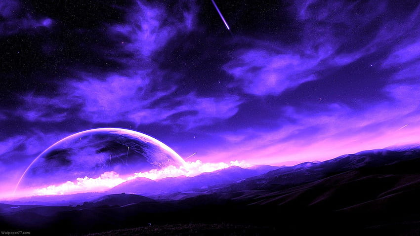 Purple Space あなたの、モバイル、タブレット用のまったく新しい []。 パープル スペースを探索します。 Purple Galaxy、Purple Space、Purple Star、Cool 1600 X 900 高画質の壁紙