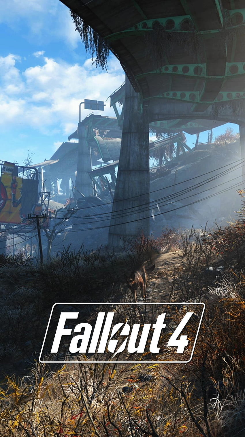 I made some Fallout 4 lock screen from E3 stills HD phone wallpaper