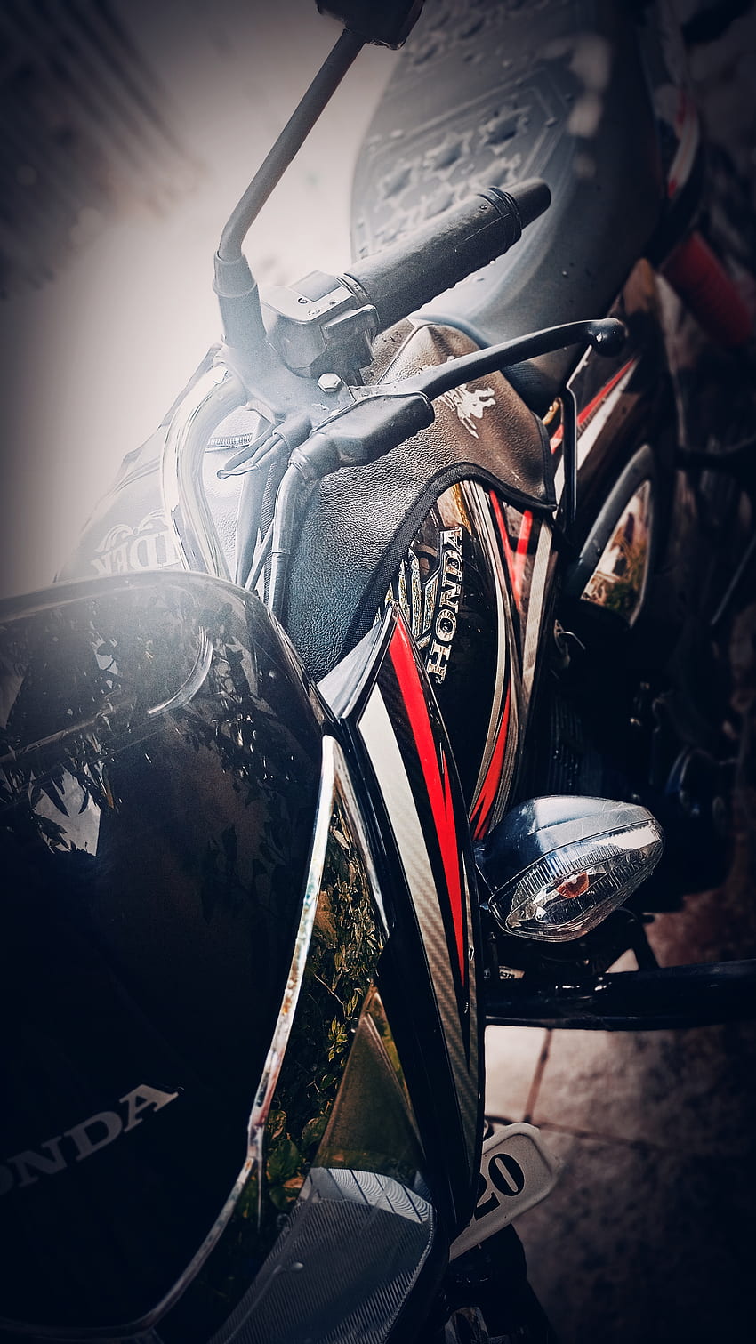 Honda CB Shine 125, CB shine 125, Honda bike, Honda shine, bike HD phone wallpaper