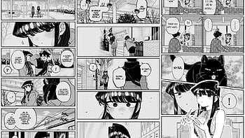 Komi san, anime, komi san manga, komi san manga panels, komi-san, manga, HD  phone wallpaper