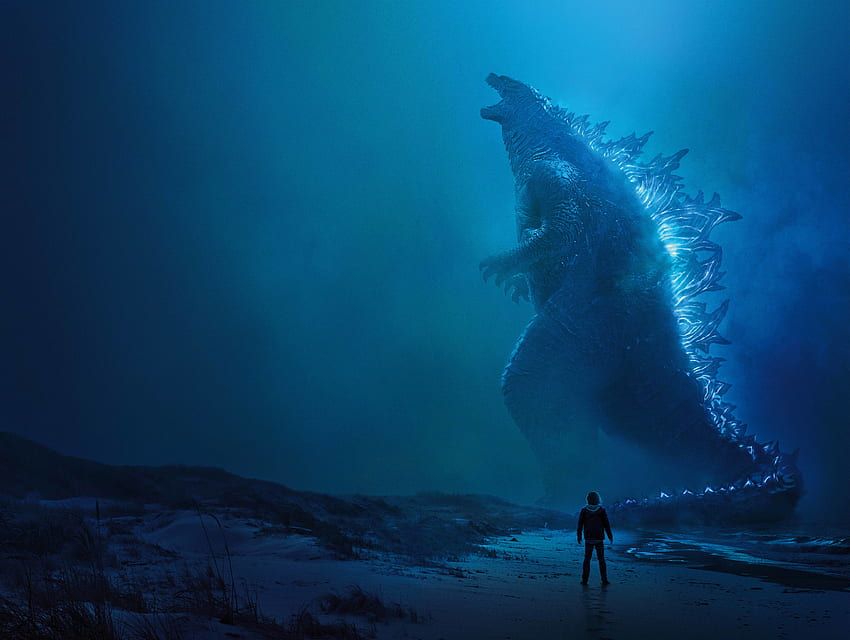 Godzilla King of the Monsters Poster, Filme, Breit HD-Hintergrundbild
