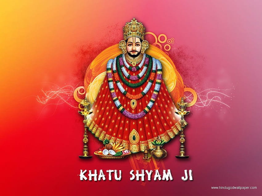 Khatu Shyam Ji Nishan (Medium) – Shri Shyam Mandir Rudrapur, Uttarakhand