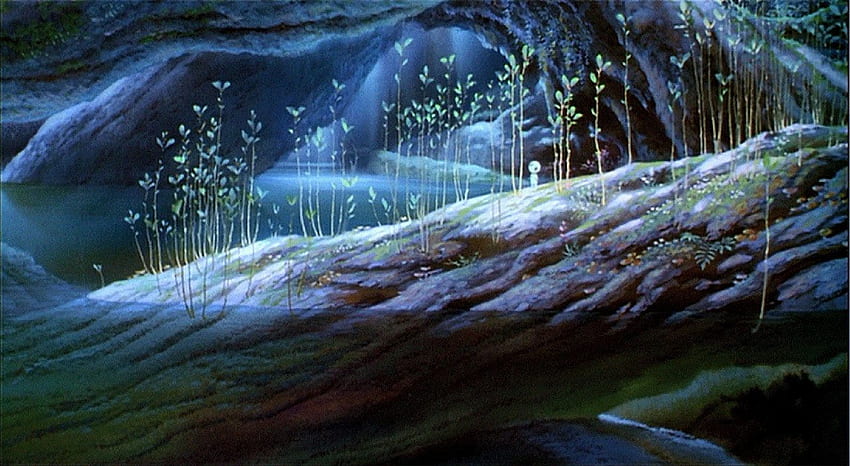 Besessen von und von: Up against Seeing: Princess Mononoke, Princess Mononoke Studio Ghibli HD-Hintergrundbild