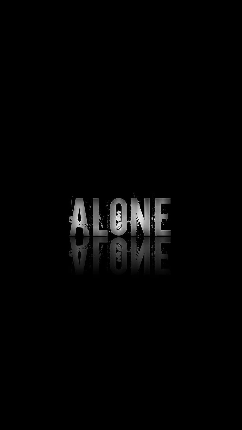 Alone, Dark Sad Alone HD phone wallpaper