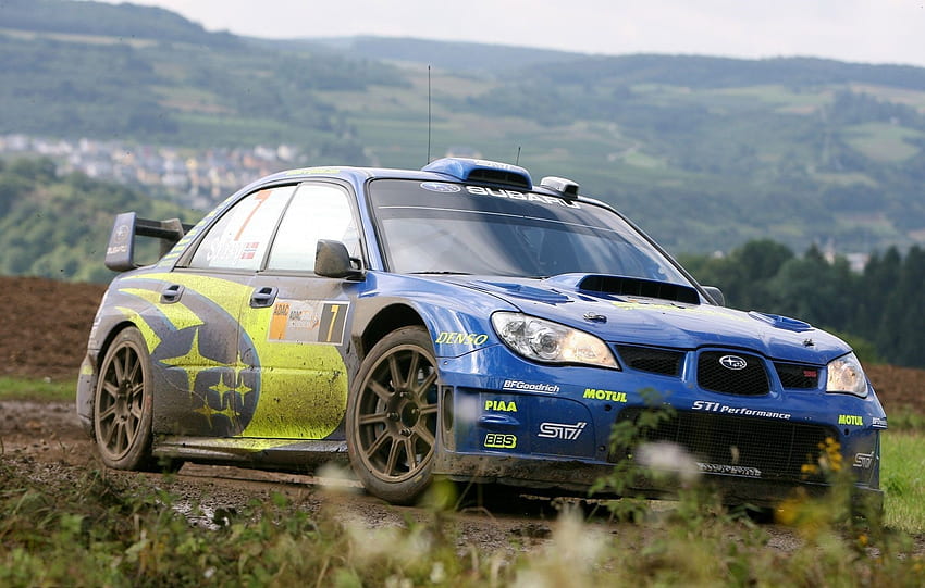 Subaru Rally Car - Alta risoluzione Sfondo HD