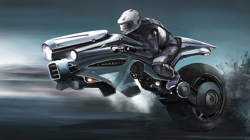 Motorcycle Full and Background, Sci-Fi Motorcycle HD wallpaper | Pxfuel