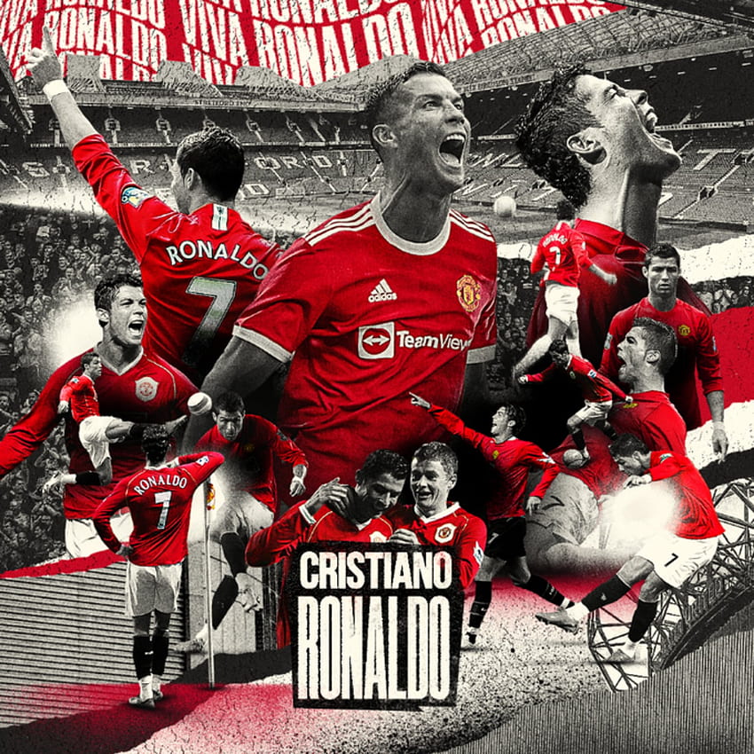 CR7 Man Utd 2021, Cristiano Ronaldo Manchester United 2021 wallpaper ponsel HD