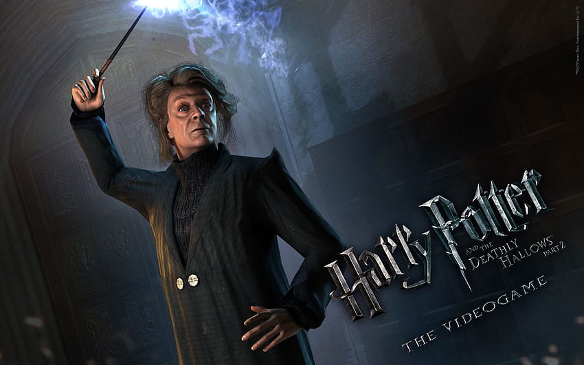 Minerva from Harry Potter and the Deathly Hallows: Part, Harry Potter Game HD wallpaper