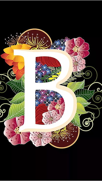 Glitter And Glam Monogram Printables. Baby. Monogram, Letter B HD Phone ...