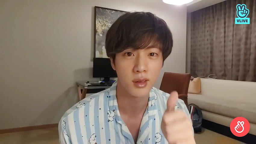 BTS' Jin Reveals He Gave His Agency No Choice But To Let Him Dye His Hair Back To Black HD wallpaper