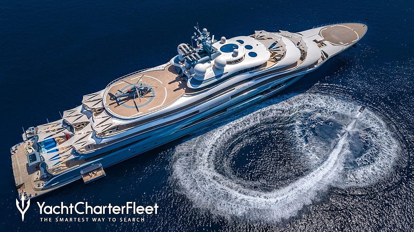 FLYING FOX Yacht - Kapal Pesiar Mewah 136m untuk Disewa Wallpaper HD