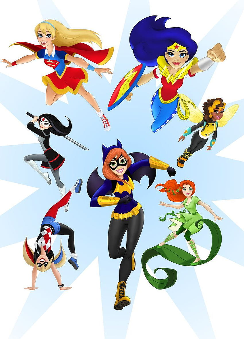 DCは若い女の子向けに女性のスーパーヒーローを再パッケージ化しています HD電話の壁紙