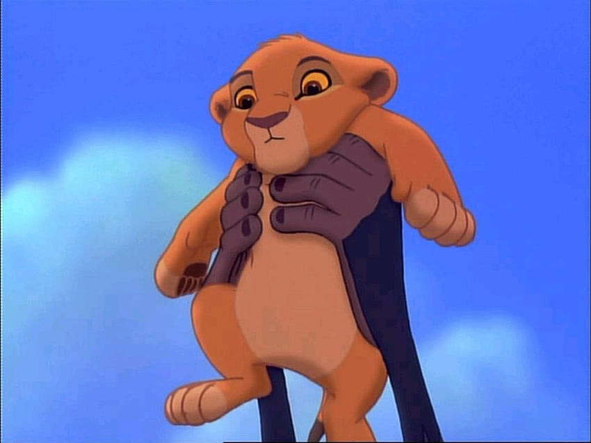 König der Löwen Simba, Baby Simba HD-Hintergrundbild