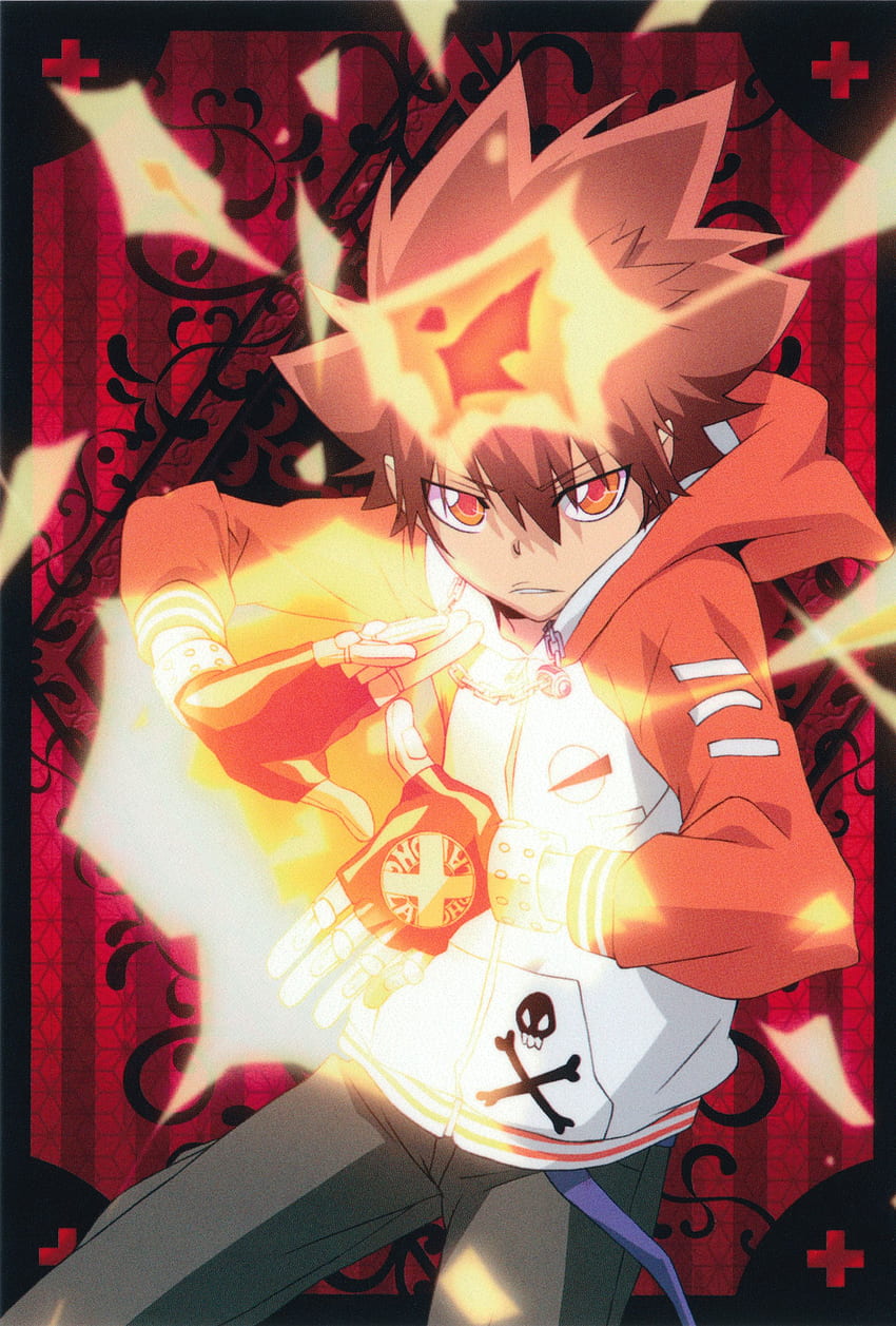 Sawada Tsunayoshi - Katekyo Hitman RENACIDO! - Móvil - Tablero de anime Zerochan. Gambar animado, Gambar fondo de pantalla del teléfono