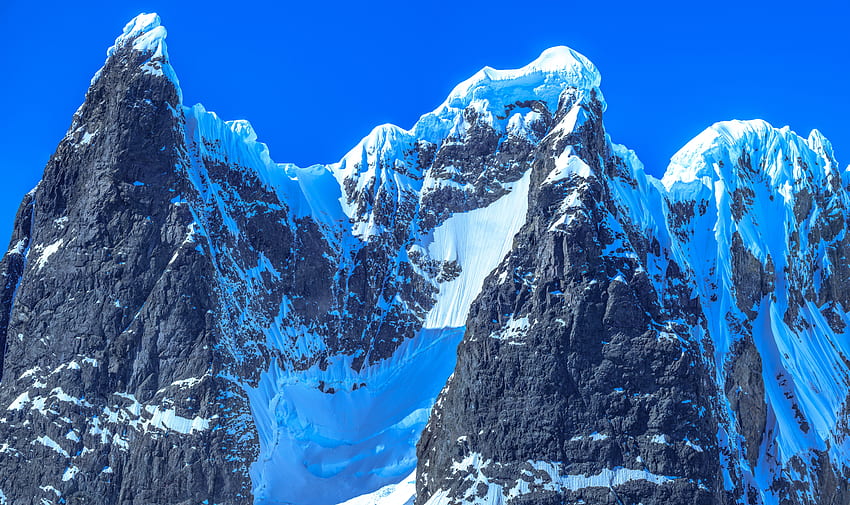 Alam, Gunung, Puncak, Puncak, Tertutup Salju, Bersalju, Antartika Wallpaper HD